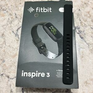 Fitbit Inspire 3 Midnight Black Smartwatch Health Fitness Tracker